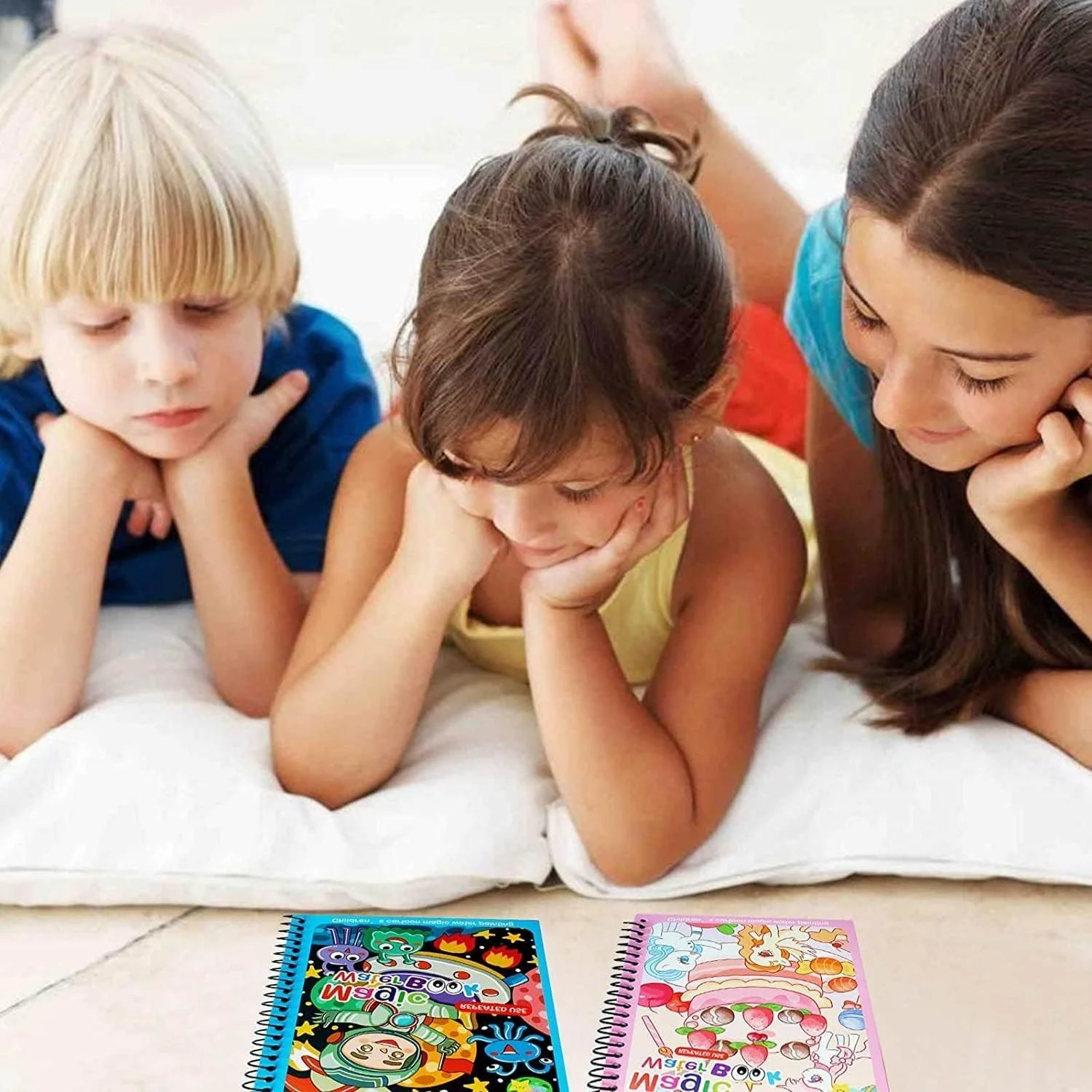 کتاب رنگ آمیزی جادویی با آب ELECDON، کتاب نقاشی قابل استفاده مجدد کودکان به همراه قلم، اسباب بازی های نقاشی برای آموزش زودهنگام کودکان پسر و دختر 2 3 4 سال به بالا، هدیه آموزشی 4 عددی کتاب رنگ آمیزی جادویی با آب ELECDON، کتاب نقاشی قابل استفاده مجدد کودکان به همراه قلم، اسباب بازی های نقاشی برای آموزش زودهنگام کودکان پسر و دختر 2 3 4 سال به بالا، هدیه آموزشی 4 عددی