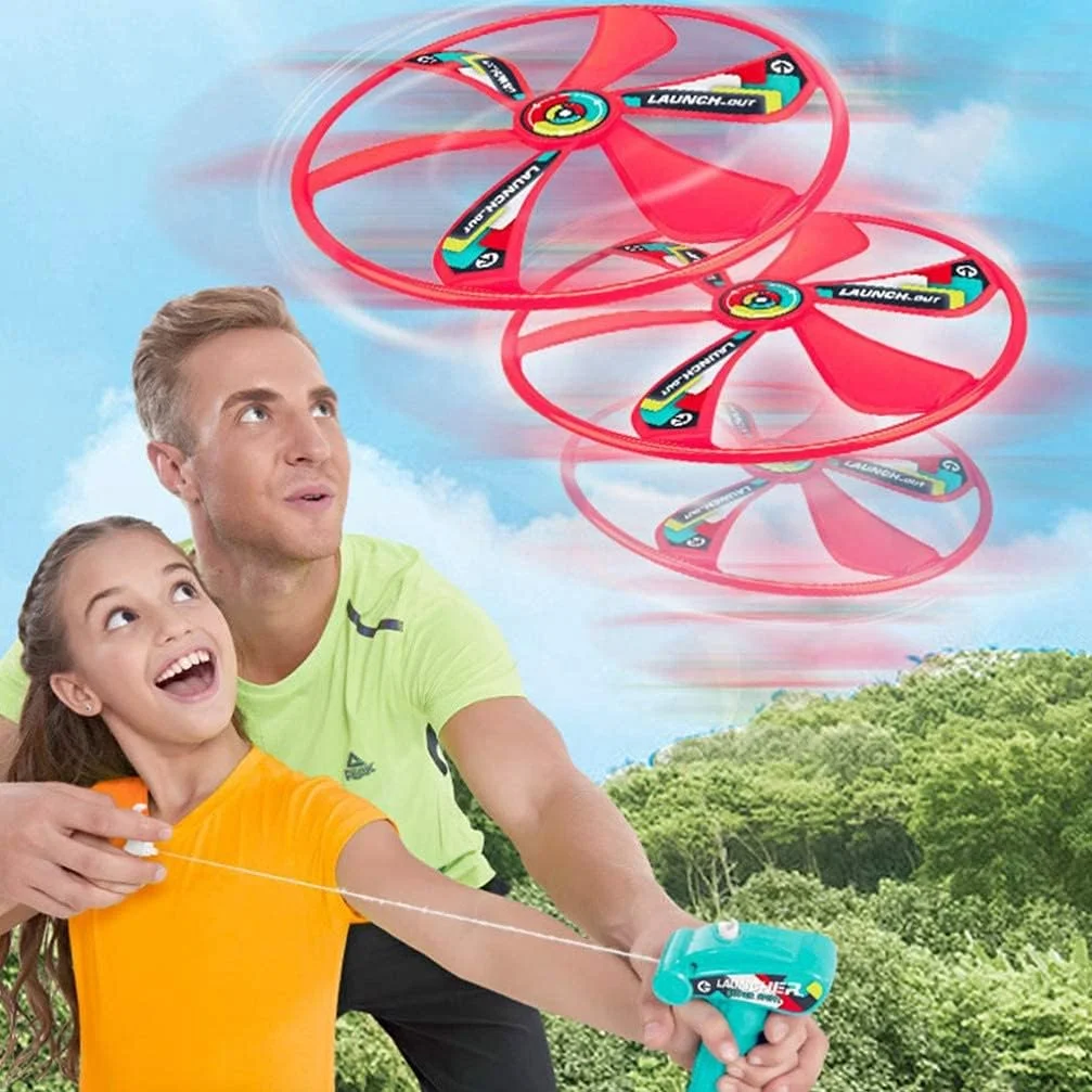 اسباب بازی پرنده ELECDON، اسباب بازی فرفره پرنده پلاستیکی رنگارنگ با کنترل دستی، اسباب بازی دیسک پرنده برای کودکان در فضای داخلی و خارجی اسباب بازی پرنده ELECDON، اسباب بازی فرفره پرنده پلاستیکی رنگارنگ با کنترل دستی، اسباب بازی دیسک پرنده برای کودکان در فضای داخلی و خارجی