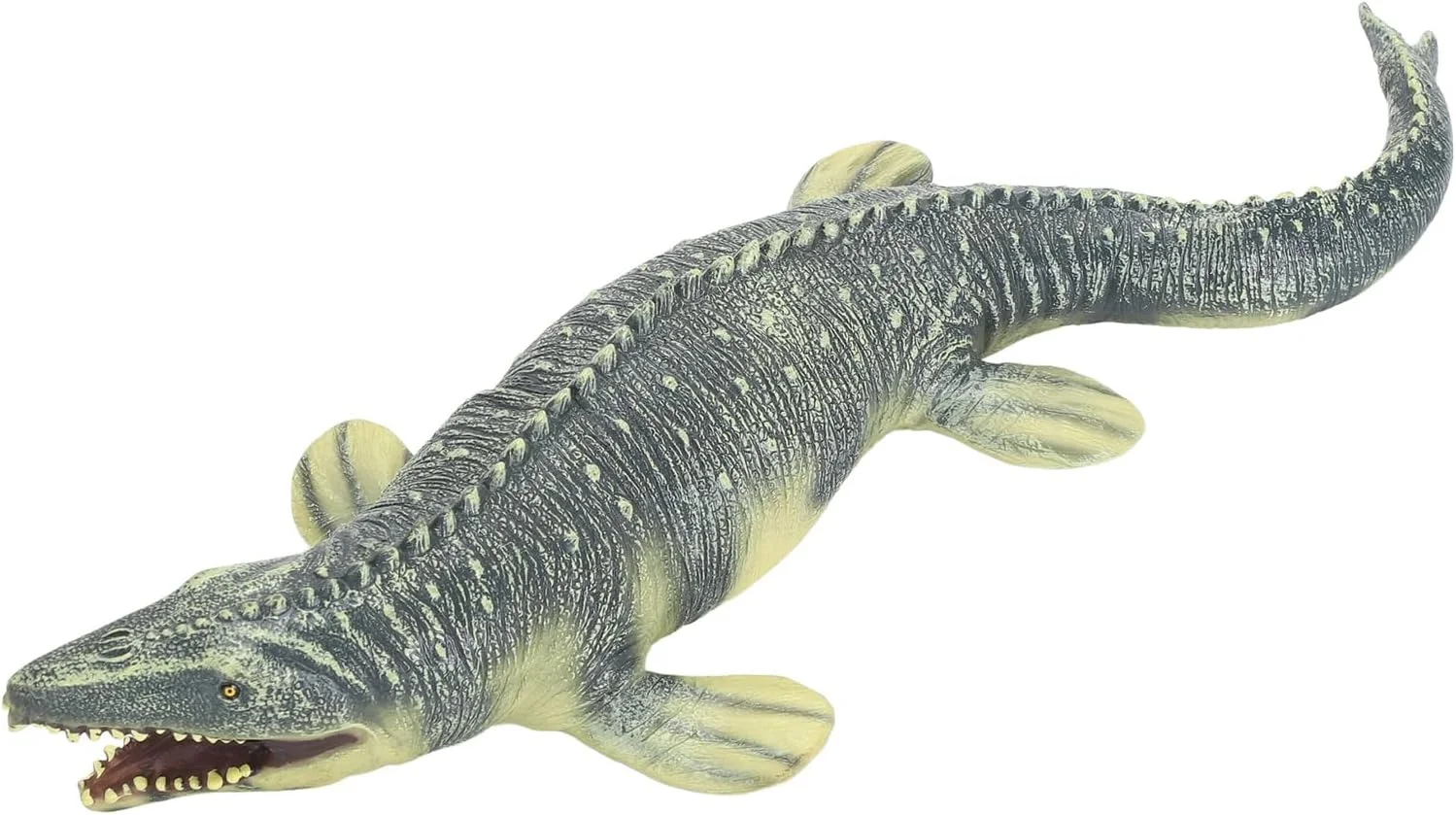 اسباب بازی دایناسور موساسوروس آموزشی دقیق Cryfokt، سایز بزرگ و با جزئیات برای کودکان، دایناسور موساسوروس آموزشی اولیه