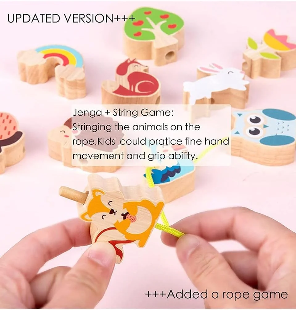 اسباب بازی های چوبی حیوانات، اسباب بازی مهره های بند دار چوبی، اسباب بازی های چوبی بلوک های ساختنی، اسباب بازی چوبی رنگین کمان، اسباب بازی های مونته سوری برای کودکان نوپا 1 تا 3 ساله اسباب بازی های چوبی حیوانات، اسباب بازی مهره های بند دار چوبی، اسباب بازی های چوبی بلوک های ساختنی، اسباب بازی چوبی رنگین کمان، اسباب بازی های مونته سوری برای کودکان نوپا 1 تا 3 ساله