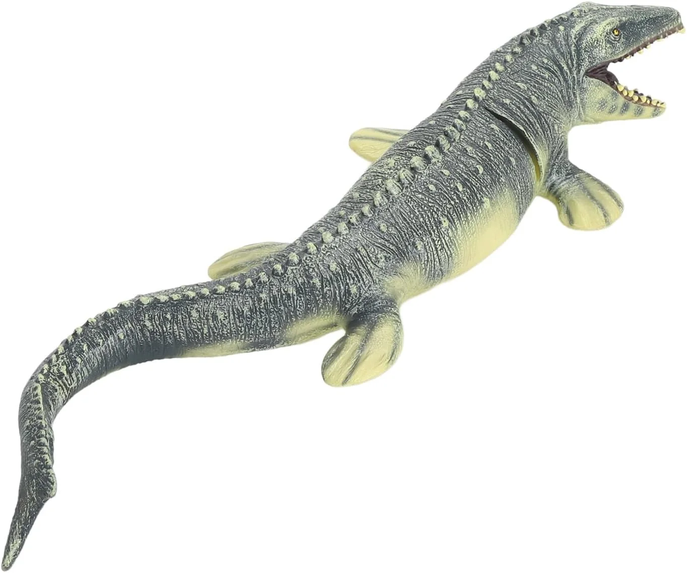 اسباب بازی دایناسور موساسوروس آموزشی دقیق Cryfokt، سایز بزرگ و با جزئیات برای کودکان، دایناسور موساسوروس آموزشی اولیه