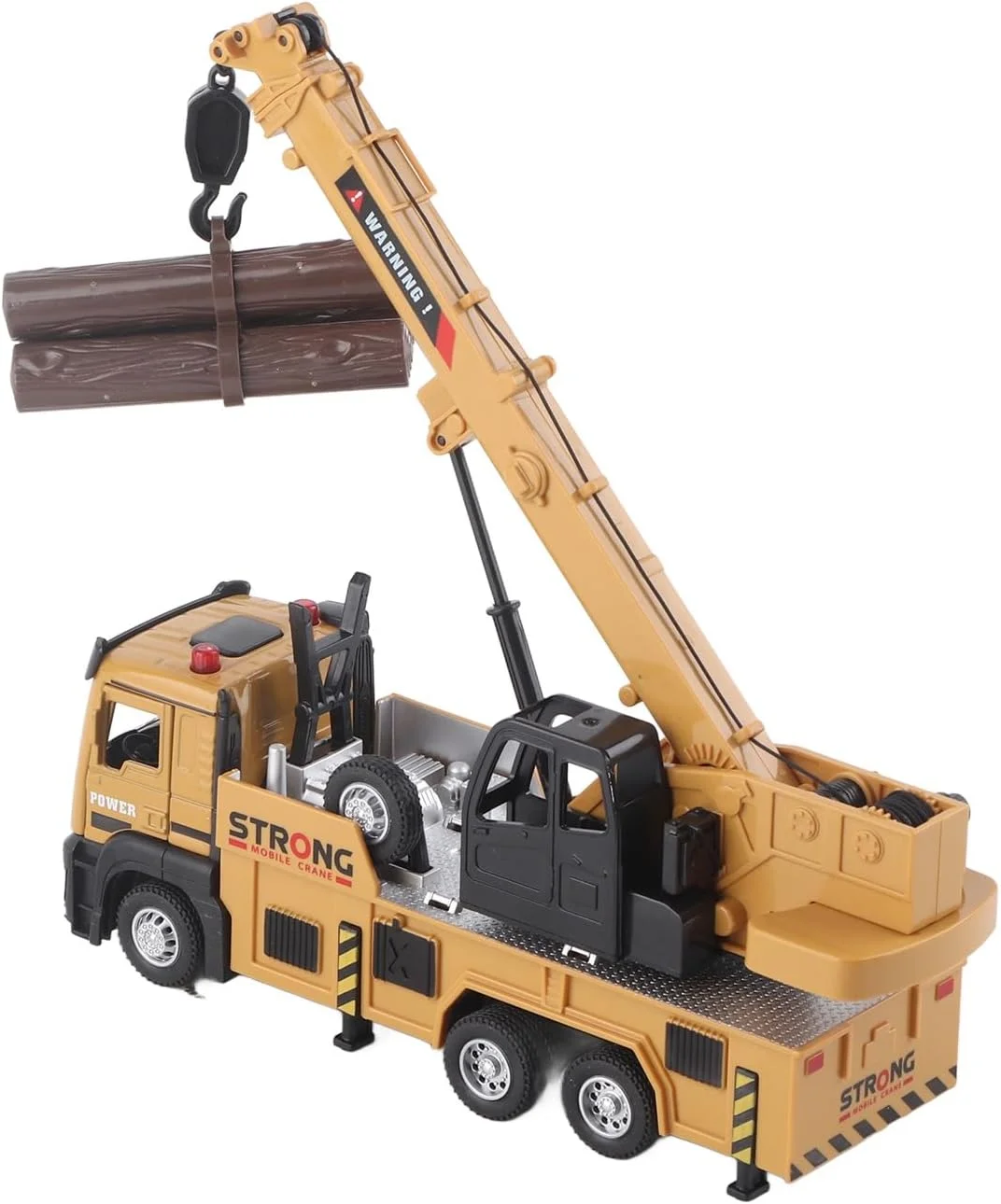 اسباب بازی جرثقیل بچه گانه Cryfokt، کامیون اسباب بازی جرثقیل بازوی آموزشی ساخته شده از آلیاژ، مناسب هدیه تعطیلات