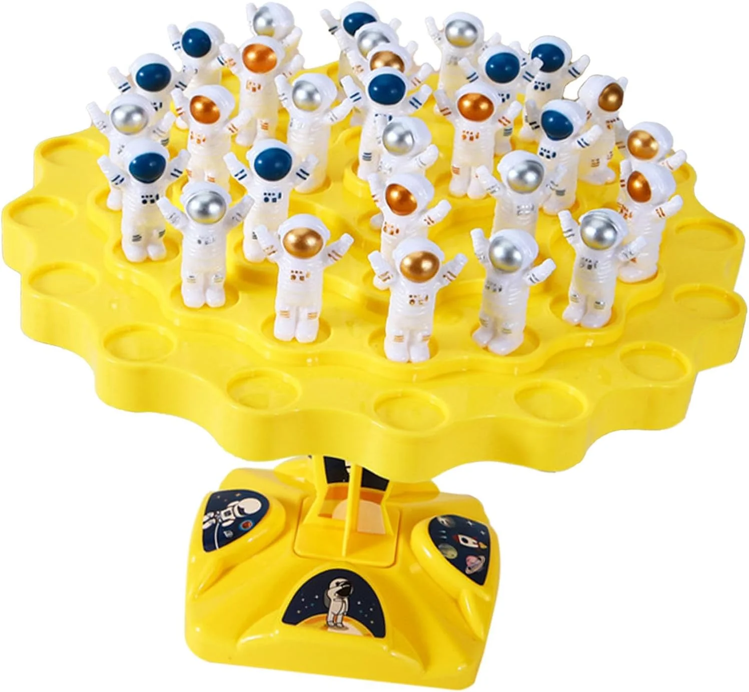 بازی درخت تعادل Cryfokt، بازی تعاملی تقویت هماهنگی، بازی فکری آموزشی اولیه درخت تعادل برای زندگی روزمره (زرد L، ۴۸ آدم فضایی)