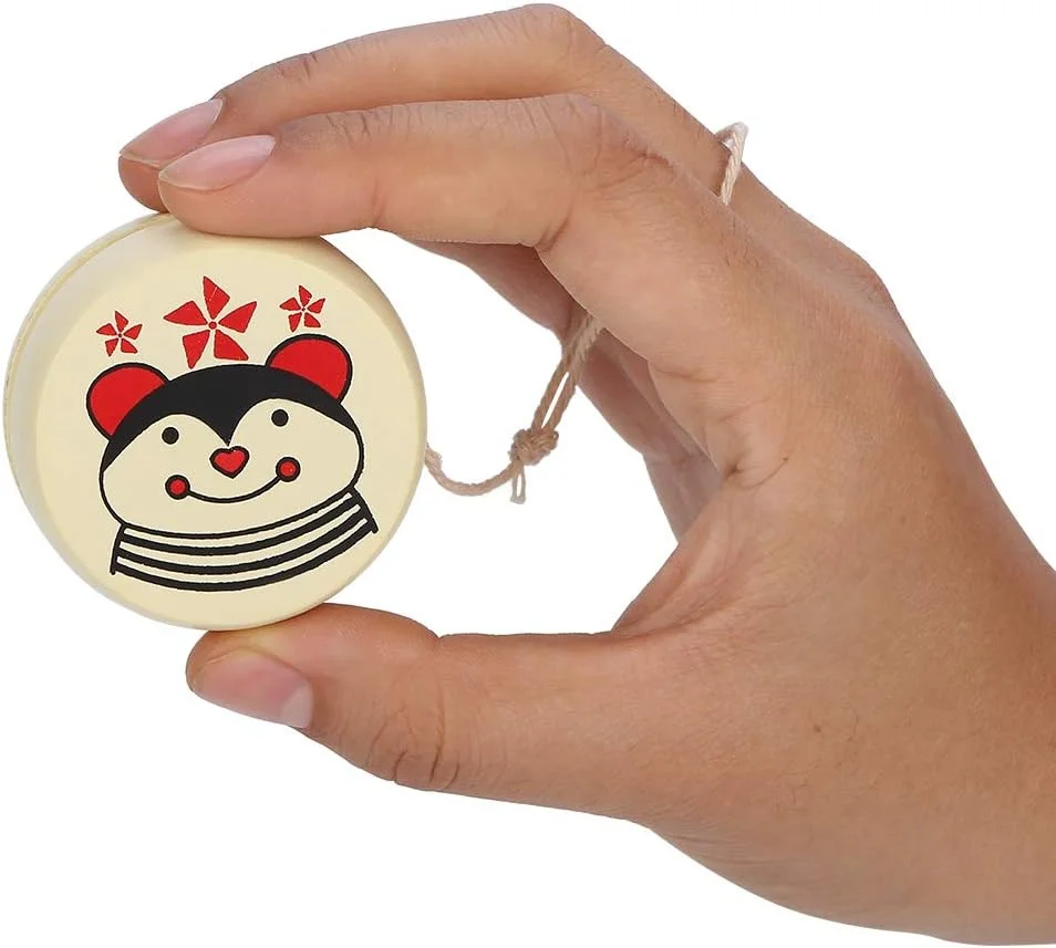 اسباب بازی Cryfokt، اسباب بازی آموزشی اولیه، یویو چوبی غیر سمی، اسباب بازی توپی یویو، برای کودک (#5) اسباب بازی Cryfokt، اسباب بازی آموزشی اولیه، یویو چوبی غیر سمی، اسباب بازی توپی یویو، برای کودک (#5)