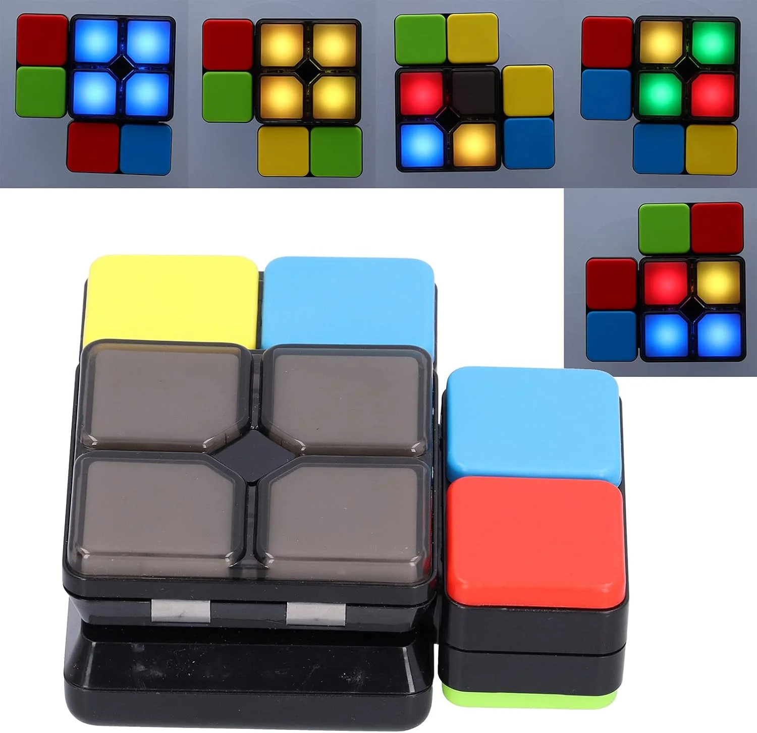 اسباب بازی آموزشی کودکان Cryfokt، بازی حافظه الکترونیکی برای خانه برای کودکان (مکعب موسیقی (جعبه رنگی)) اسباب بازی آموزشی کودکان Cryfokt، بازی حافظه الکترونیکی برای خانه برای کودکان (مکعب موسیقی (جعبه رنگی))