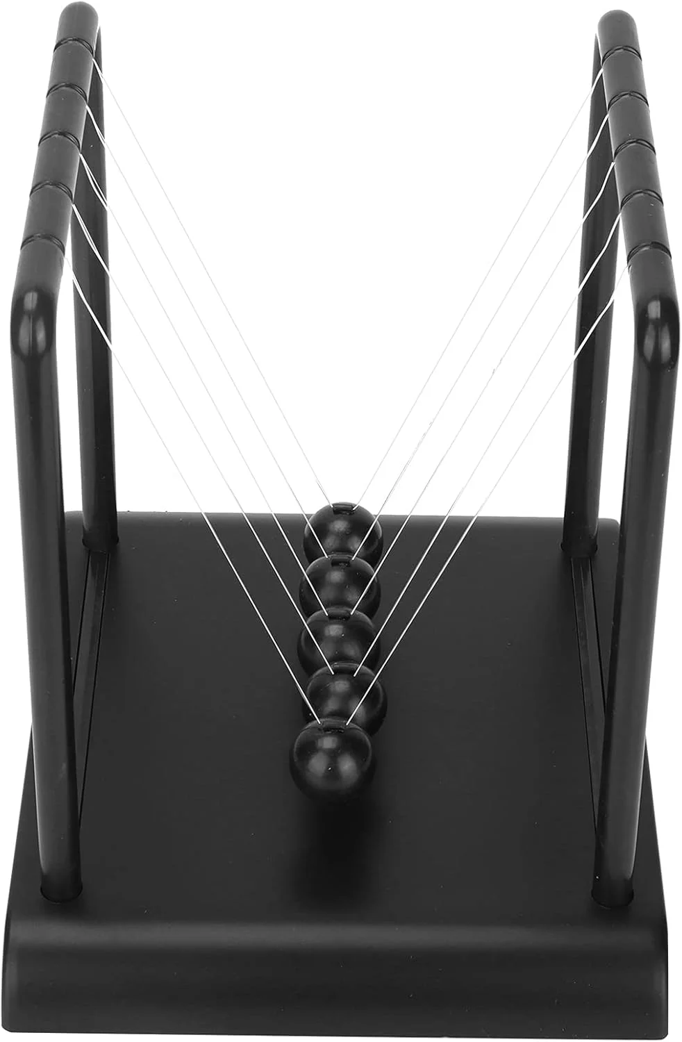 آونگ تعادلی نیوتن، گهواره توپ، اسباب بازی آموزشی، دکوری میز کودک، پلاستیک + توپ فولادی