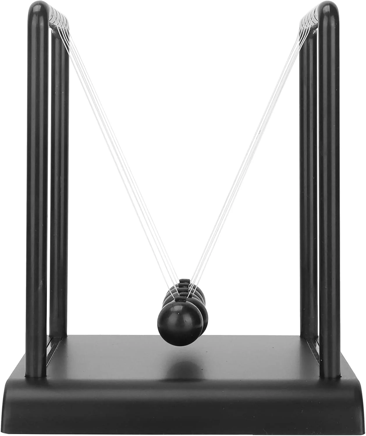 آونگ توپ فیزیک علمی Cryfokt برای قوانین حرکت نیوتن، اسباب بازی آموزشی، مونتاژ آسان، دکوراسیون کتابخانه اداری