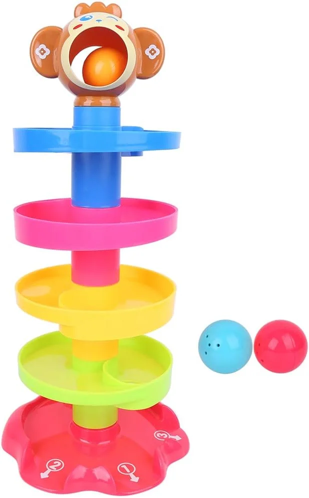 اسباب بازی برج گردان کودک، مجموعه آموزشی Cryfokt، اسباب بازی توپ و سرسره، مناسب بازی کودکان در خانه