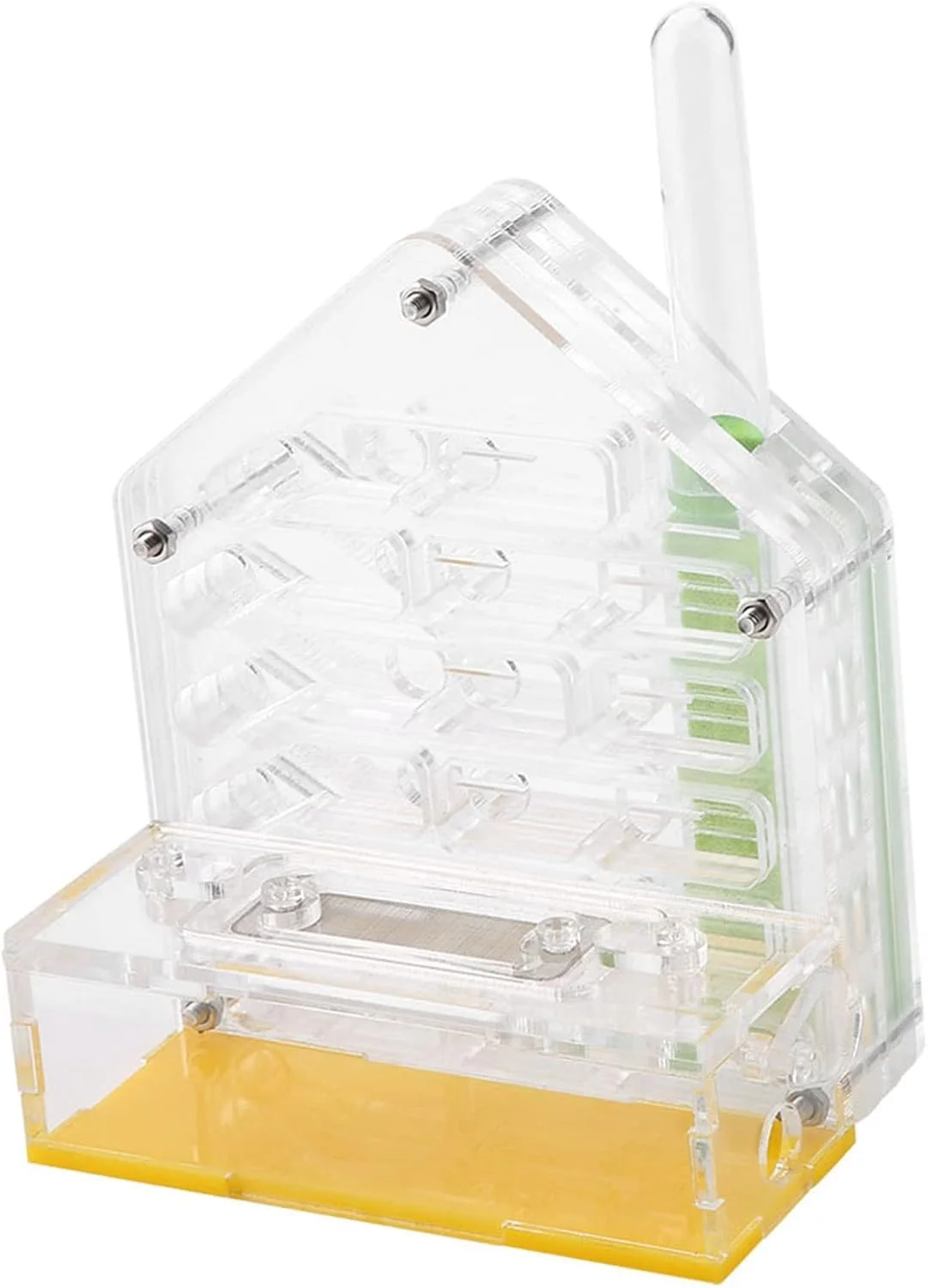 فرمیكاریوم خانه مزرعه ویلایی اکریلیک بادوام Cryfokt، اثر آب بندی پایدار، پرورش علاقه علمی، اسباب بازی آموزشی برای کودکان، لوله رنگ تصادفی