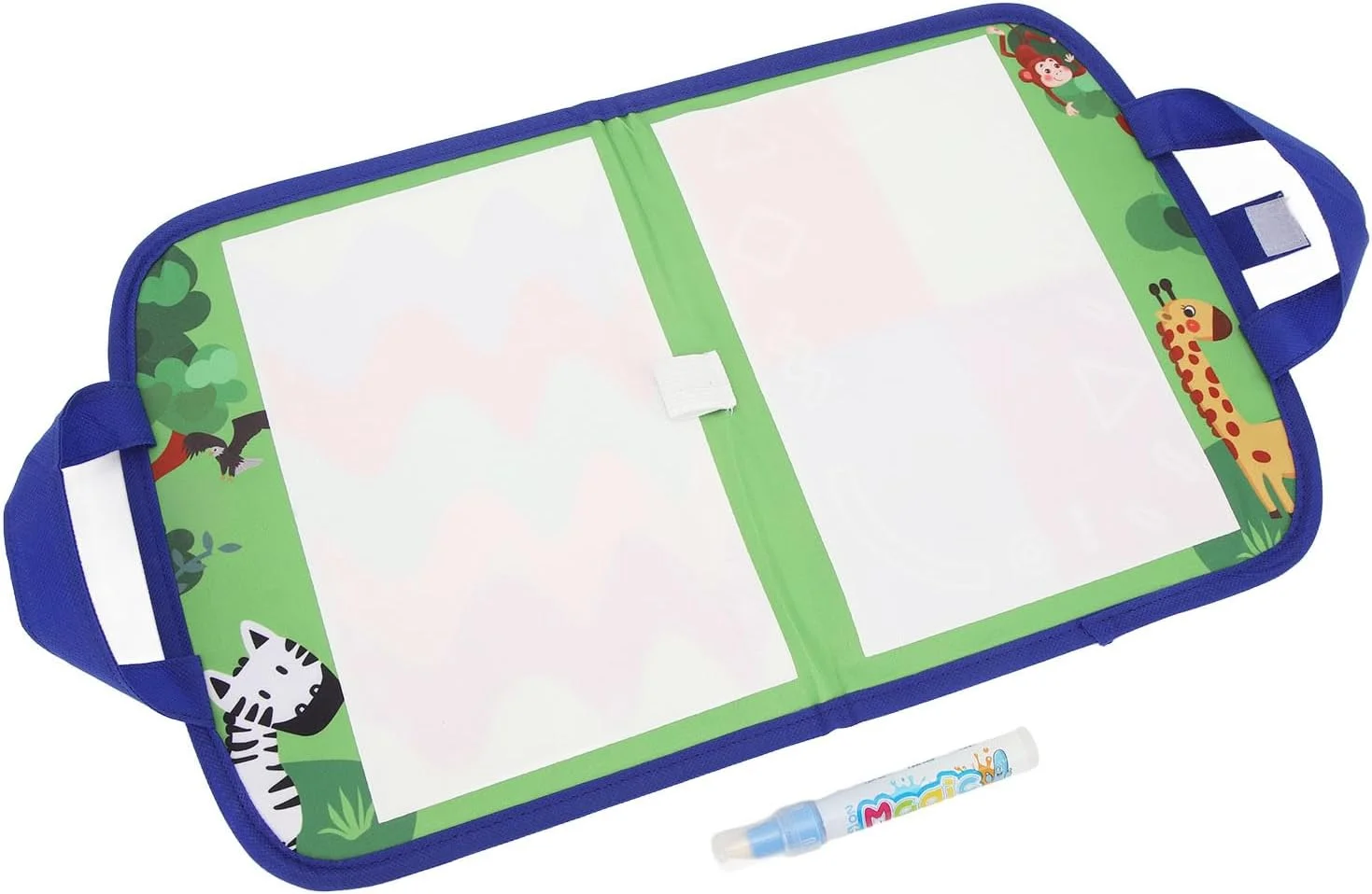 تخته نقاشی جادویی کودکانه، تخته نقاشی با آب قابل حمل، اسباب بازی آموزشی برای کودکان پسر و دختر، هدیه ای ایده آل