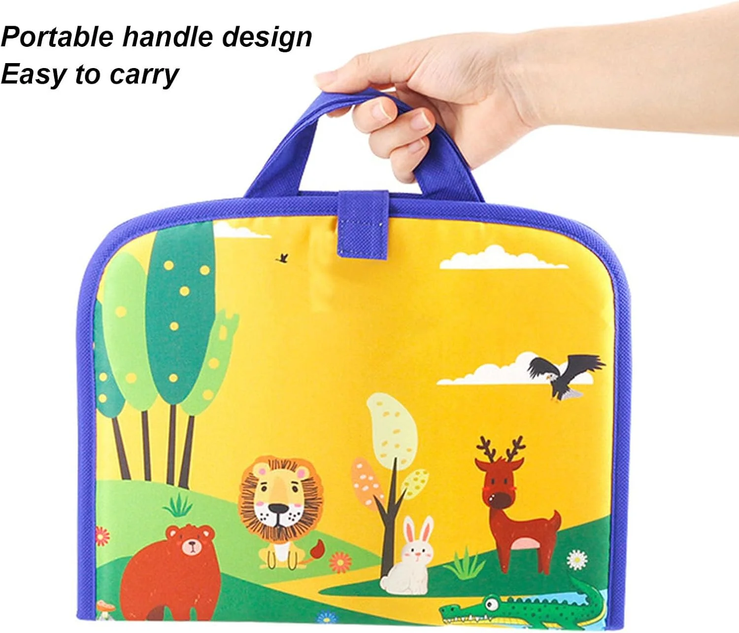 تخته نقاشی جادویی کودکانه، تخته نقاشی با آب قابل حمل، اسباب بازی آموزشی برای کودکان پسر و دختر، هدیه ای ایده آل