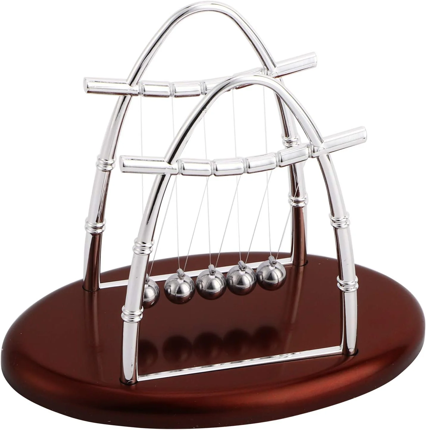 توپ تعادل نیوتن Cryfokt، اسباب بازی توپ های تعادل، عالی برای تزئین منزل و مطالعه