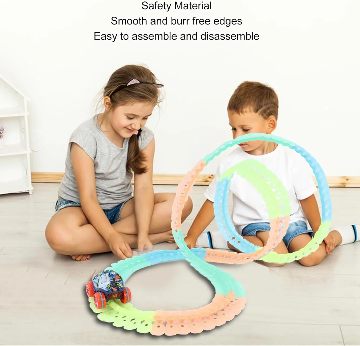 پیست مسابقه Cryfokt و ماشین های اسباب بازی LED، پیست ماشین مسابقه جادویی با بلوک ساختمانی روشن شونده LED، مجموعه اسباب بازی آموزشی ساخت و ساز برای پسران و دختران، هدیه تولد کودکان (224 قطعه) پیست مسابقه Cryfokt و ماشین های اسباب بازی LED، پیست ماشین مسابقه جادویی با بلوک ساختمانی روشن شونده LED، مجموعه اسباب بازی آموزشی ساخت و ساز برای پسران و دختران، هدیه تولد کودکان (224 قطعه)