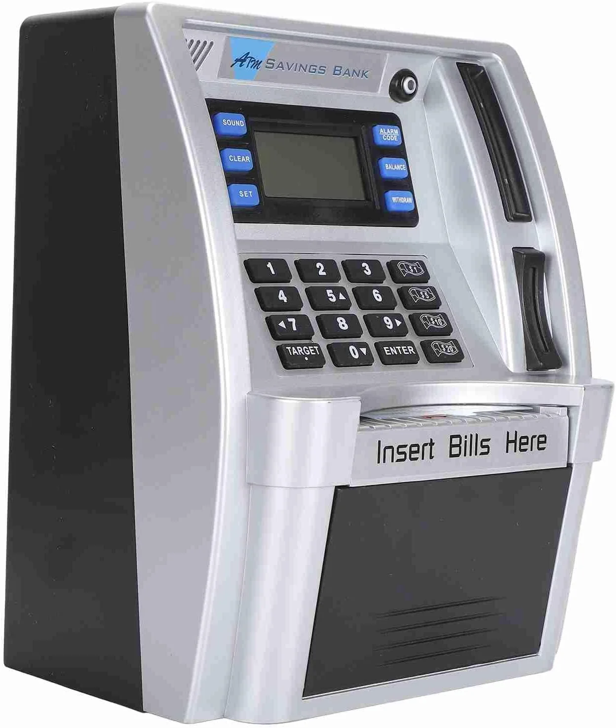 قلک خودپرداز Cryfokt، صندوق پس انداز خلاقانه با رمز عبور، قابلیت بلعیدن اسکناس و صفحه نمایش LCD برای کودکان