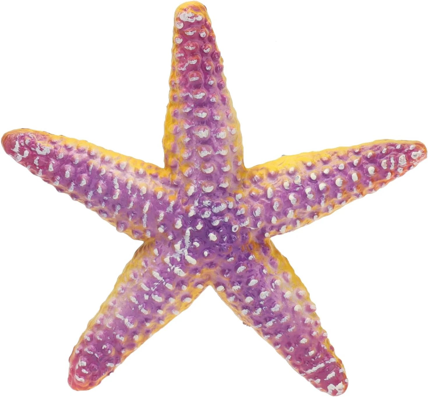 اسباب بازی ستاره دریایی Cryfokt، جزئیات شبیه سازی شده رنگ های روشن بافت منحصر به فرد رزین ستاره دریایی برای تزئین و هدیه