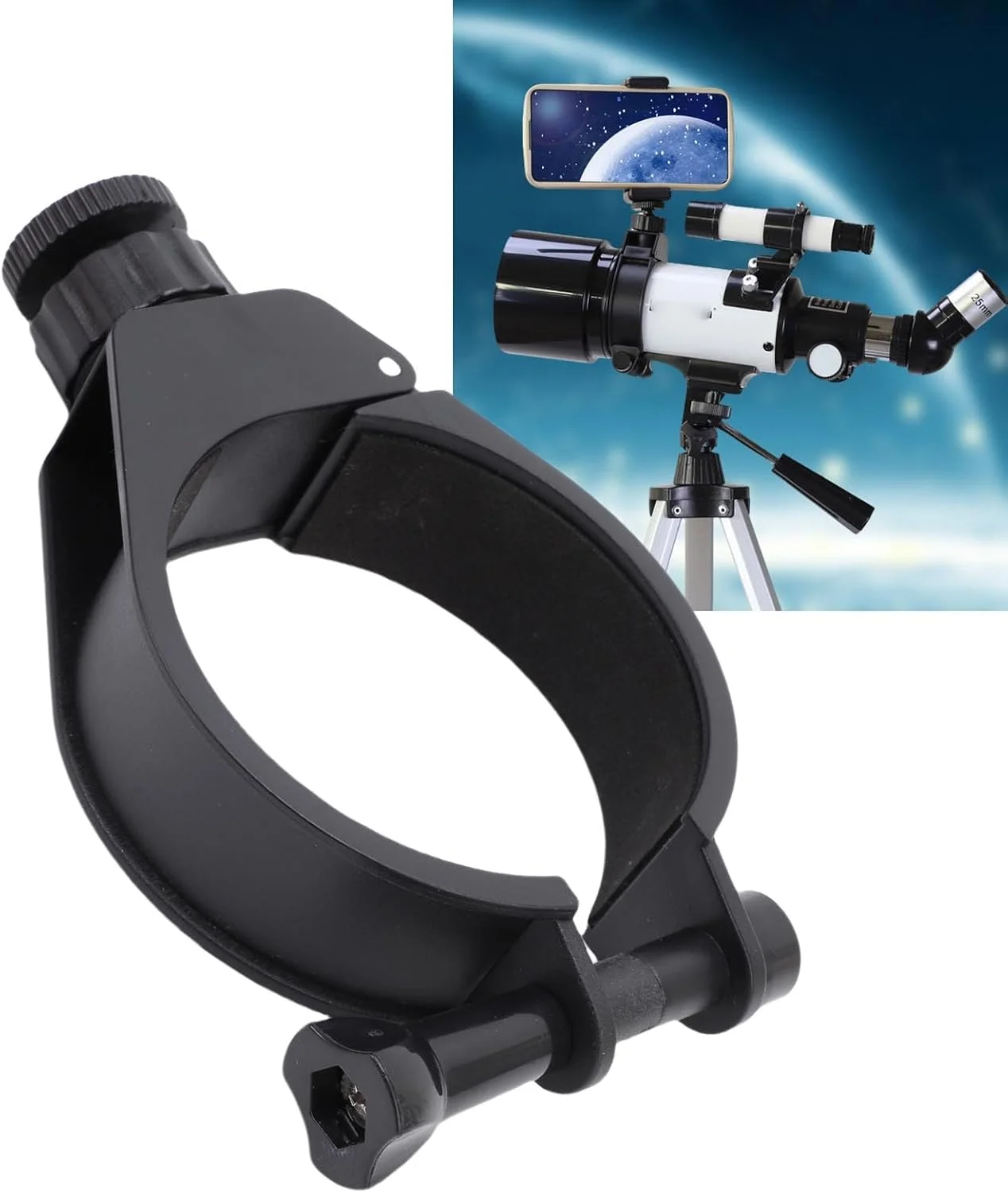 حلقه های تلسکوپی قابل تنظیم Cryfokt، کنترل تلسکوپی انعطاف پذیر برای مشاهده مناظر