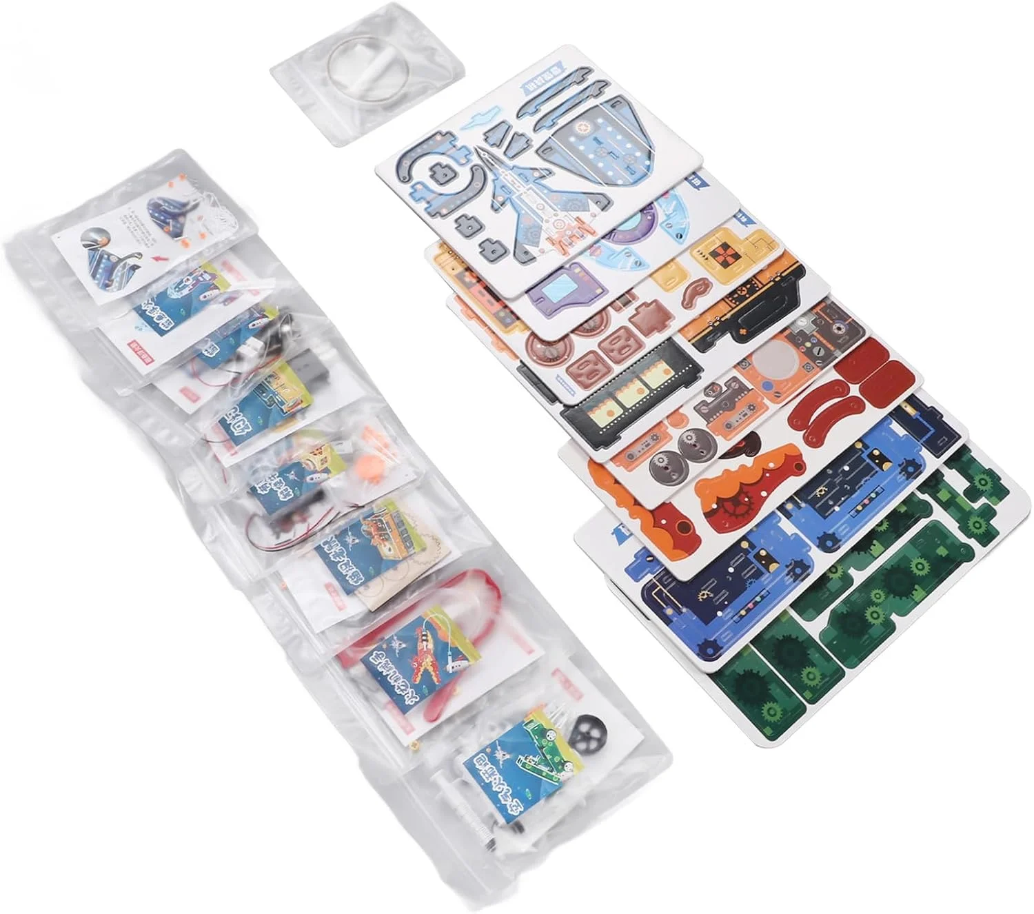 اسباب بازی آموزشی STEM Cryfokt، لوازم جانبی کامل برای بهبود مهارت های عملی کیت STEAM برای داخل خانه اسباب بازی آموزشی STEM Cryfokt، لوازم جانبی کامل برای بهبود مهارت های عملی کیت STEAM برای داخل خانه