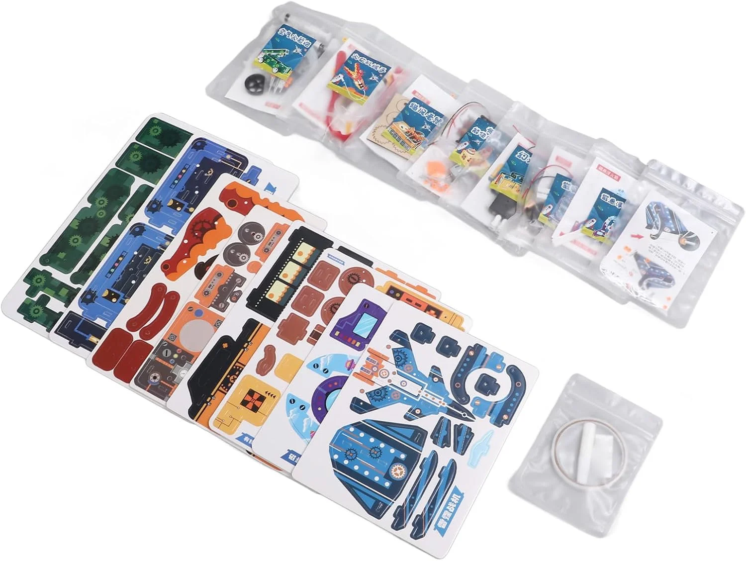 اسباب بازی آموزشی STEM Cryfokt، لوازم جانبی کامل برای بهبود مهارت های عملی کیت STEAM برای داخل خانه اسباب بازی آموزشی STEM Cryfokt، لوازم جانبی کامل برای بهبود مهارت های عملی کیت STEAM برای داخل خانه