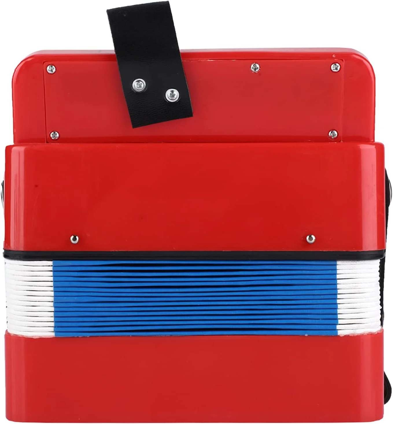 ساز آکاردئون 7 کلیدی و 2 باسی کودکانه Cryfokt، آکاردئون کودکانه، اسباب بازی آموزشی ساز موسیقی ریتم برای دستان کوچک (قرمز)