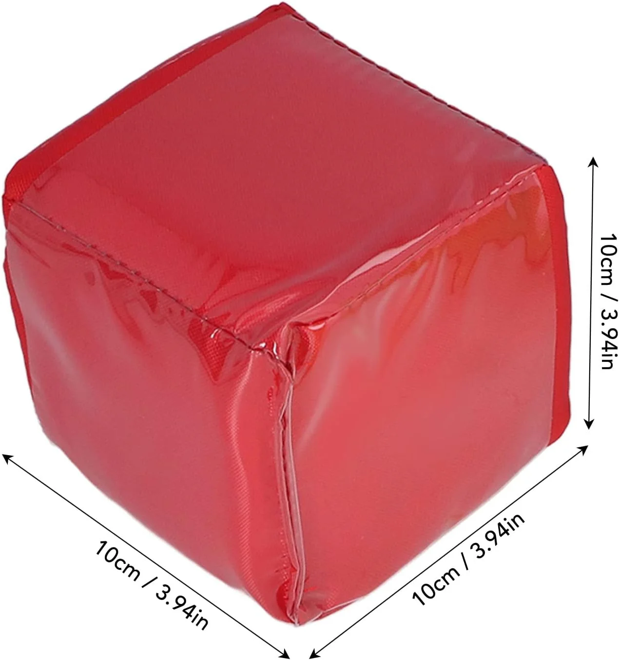 4 عدد اسباب بازی آموزشی تاس کودک PVC، بلوک های چیدنی تعاملی والدین و کودک، وسایل کمک آموزشی