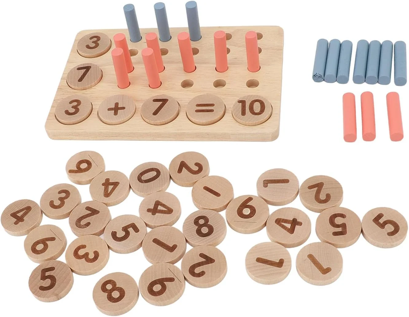 بلوک‌های اعداد و تخته‌های شمارش، ابزارهای آموزشی ریاضی برای کودکان نوپا