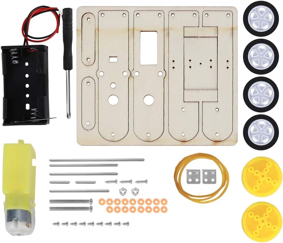 اسباب بازی آموزشی STEM، ربات خزنده DIY، اسباب بازی های آموزشی علمی برای کودکان 7+ (ربات فشرده)