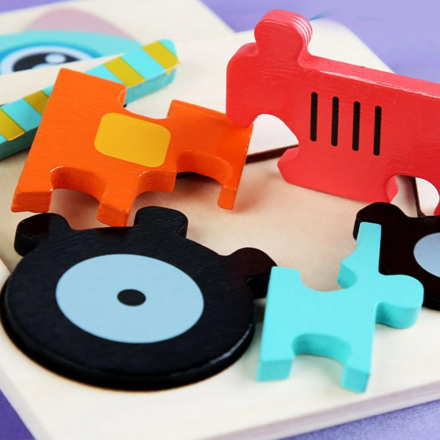 پازل اسباب بازی کودک نوپا، بلوک های آموزشی یادگیری، اسباب بازی های حسی، هدیه برای کودکان پازل اسباب بازی کودک نوپا، بلوک های آموزشی یادگیری، اسباب بازی های حسی، هدیه برای کودکان