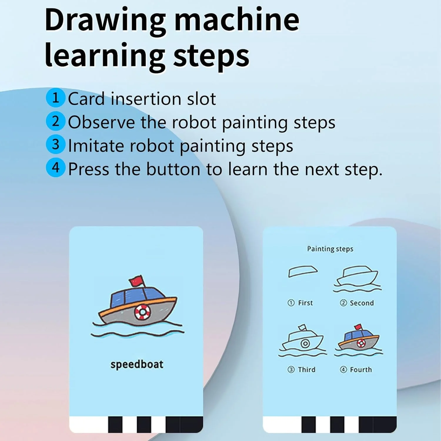ربات نقاشی، ماشین نقاشی آموزشی تعاملی، اسباب بازی های یادگیری نقاشی برای کودکان بالای 3 سال