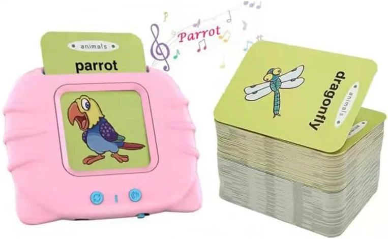 اسباب بازی های فلش کارت سخنگو برای کودکان نوپا، اسباب بازی های آموزشی برای کودکان مبتلا به اوتیسم (صورتی) اسباب بازی های فلش کارت سخنگو برای کودکان نوپا، اسباب بازی های آموزشی برای کودکان مبتلا به اوتیسم (صورتی)