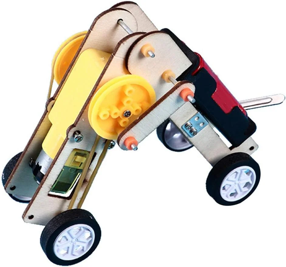 اسباب بازی آموزشی STEM، ربات خزنده DIY، اسباب بازی های آموزشی علمی برای کودکان 7+ (ربات فشرده)