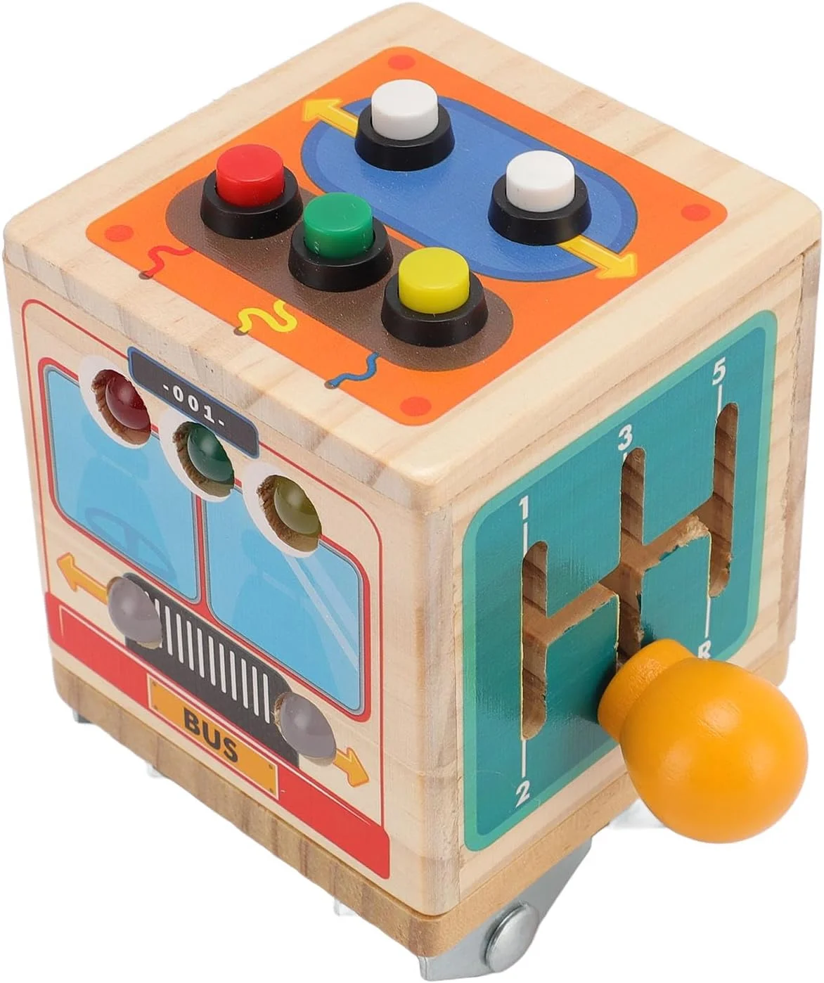 تخته مکعب فعالیت، اسباب بازی های آموزشی، اسباب بازی حسی برای کودکان نوپا