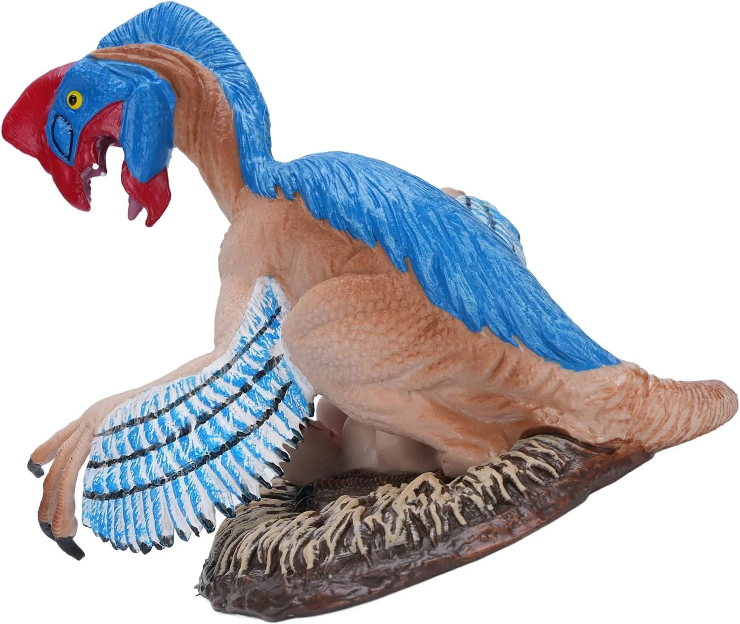 اسباب بازی دایناسور اوویراپتور، مدل آموزشی فیگورین برای کودکان (آبی) اسباب بازی دایناسور اوویراپتور، مدل آموزشی فیگورین برای کودکان (آبی)