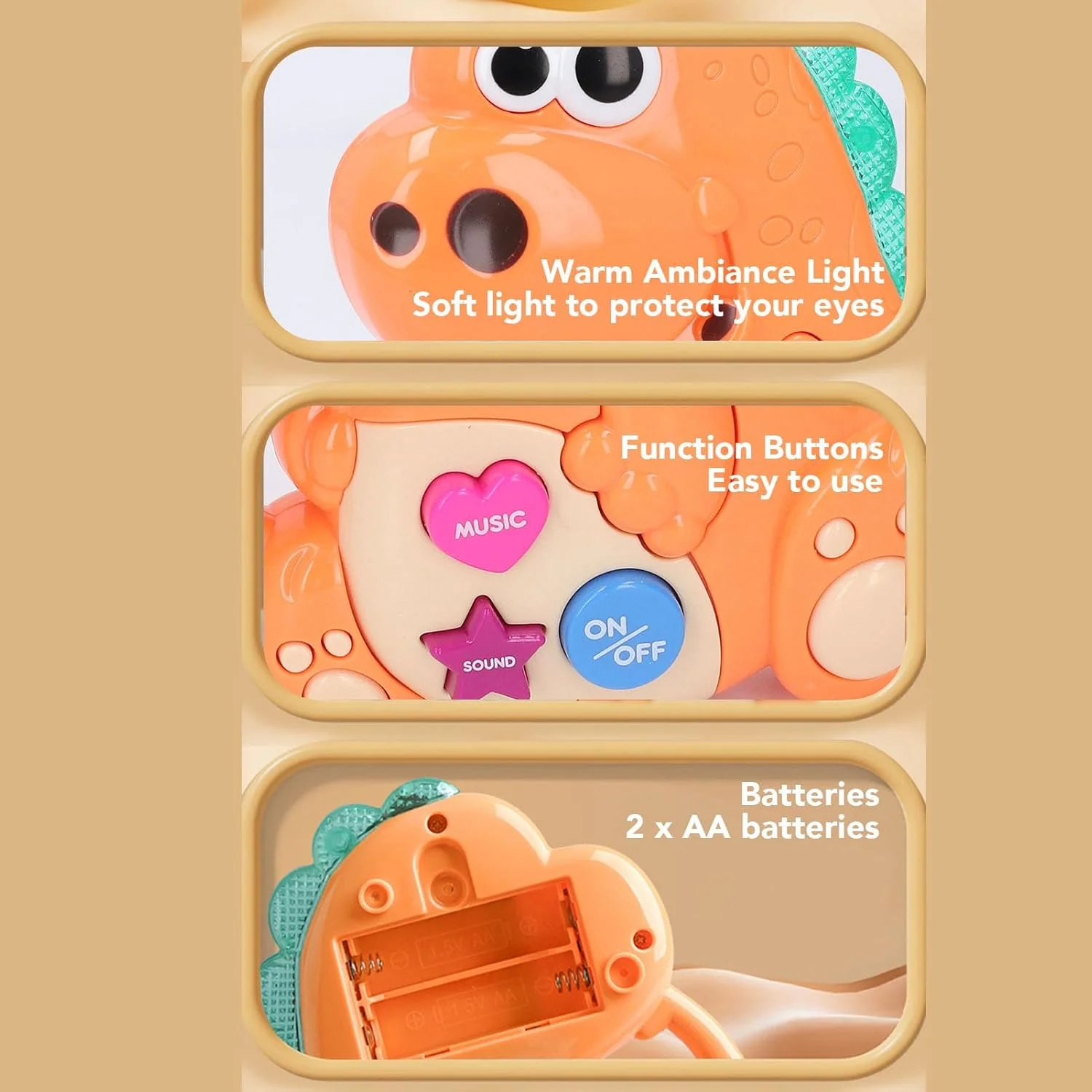 اسباب بازی پیانو کودک، اسباب بازی های موزیکال چراغ دار، کیبورد پیانو آموزشی برای کودکان نوپا (نارنجی) اسباب بازی پیانو کودک، اسباب بازی های موزیکال چراغ دار، کیبورد پیانو آموزشی برای کودکان نوپا (نارنجی)