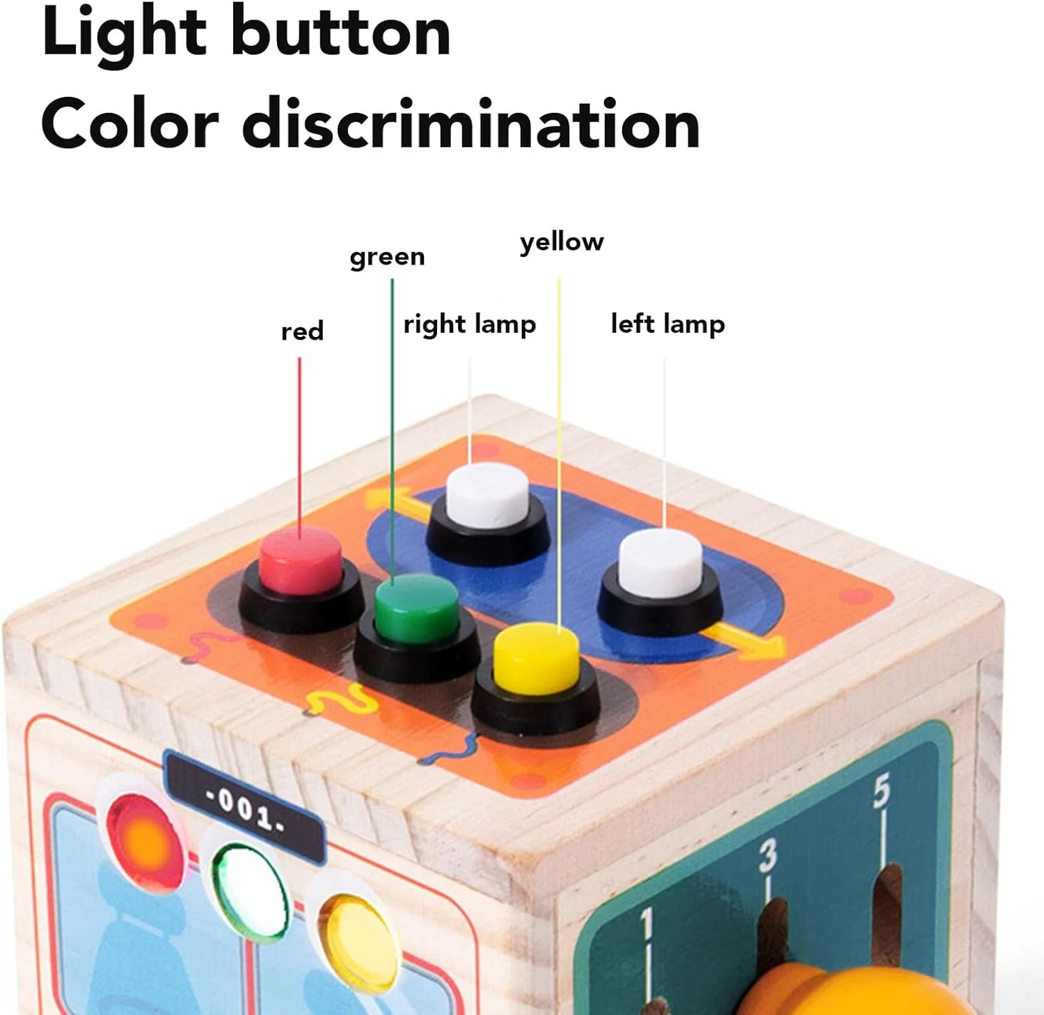 تخته مکعب فعالیت، اسباب بازی های آموزشی، اسباب بازی حسی برای کودکان نوپا