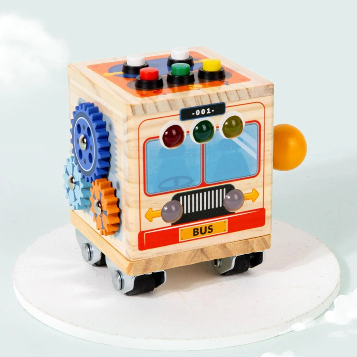 تخته مکعب فعالیت، اسباب بازی های آموزشی، اسباب بازی حسی برای کودکان نوپا