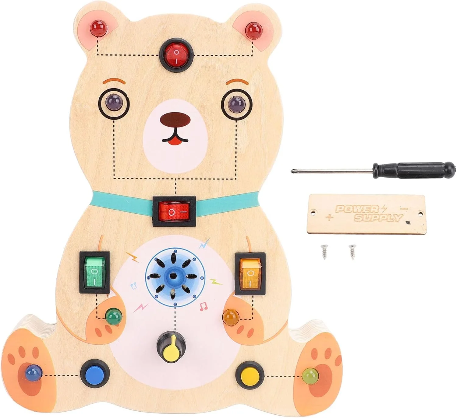 اسباب بازی حسی آموزشی برای تقویت مهارت های حرکتی مناسب کودکان 3 سال به بالا (خرس)