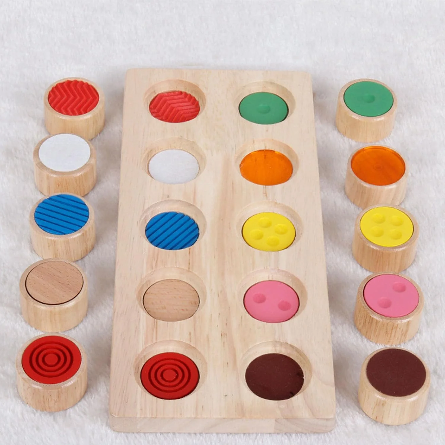 اسباب بازی حسی برای کودکان نوپا، اسباب بازی آموزشی مرتب سازی رنگ ها برای سنین 12 ماه به بالا