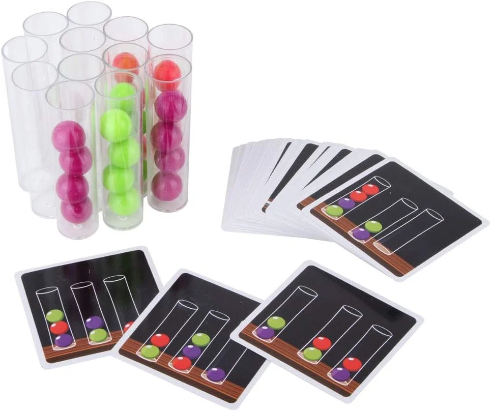 اسباب بازی بازی لوله آزمایش تفکر منطقی کودکان، اسباب بازی آموزشی اولیه برای توسعه مهارت های حل مسئله برای کودکان