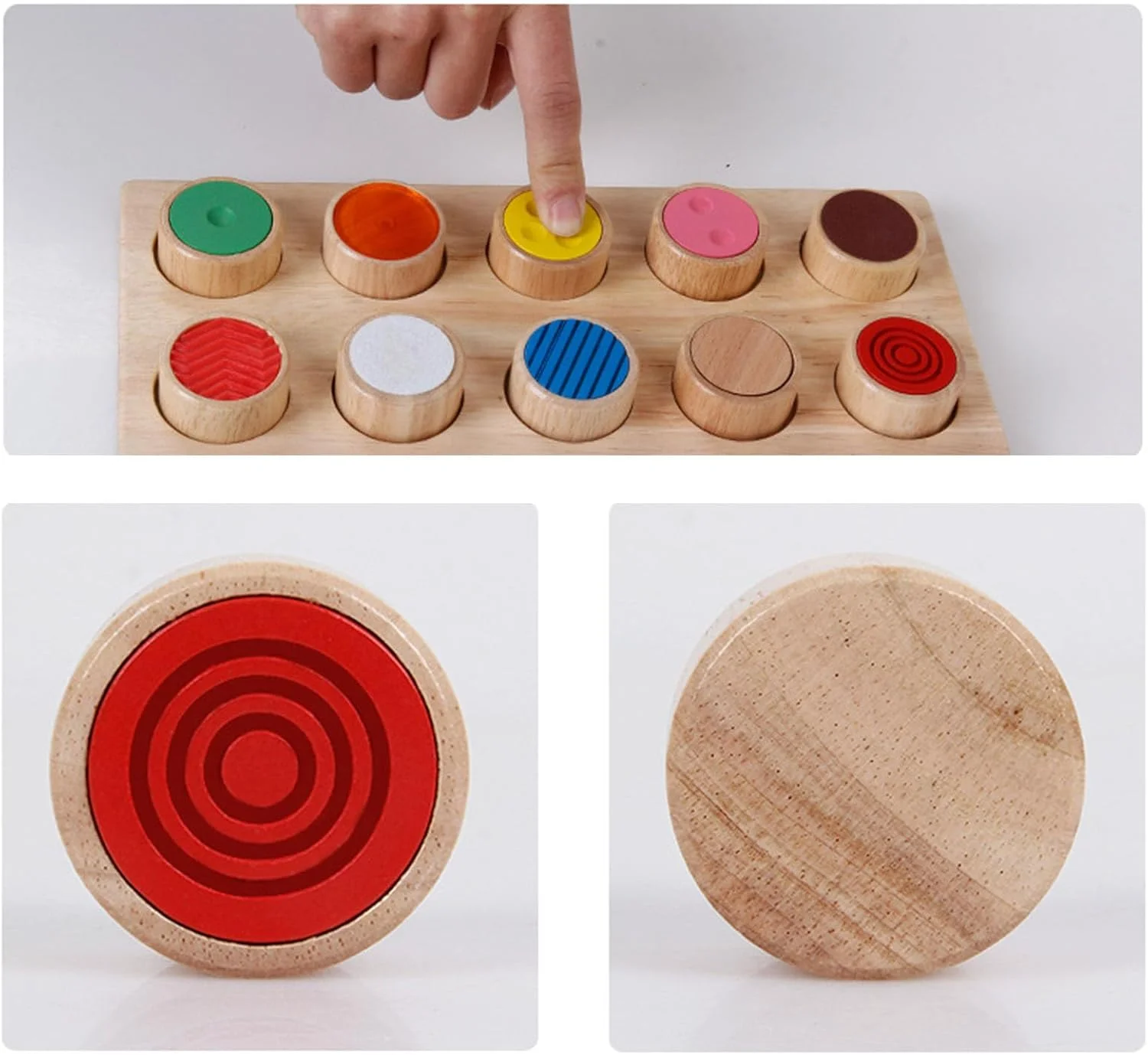 اسباب بازی حسی برای کودکان نوپا، اسباب بازی آموزشی مرتب سازی رنگ ها برای سنین 12 ماه به بالا