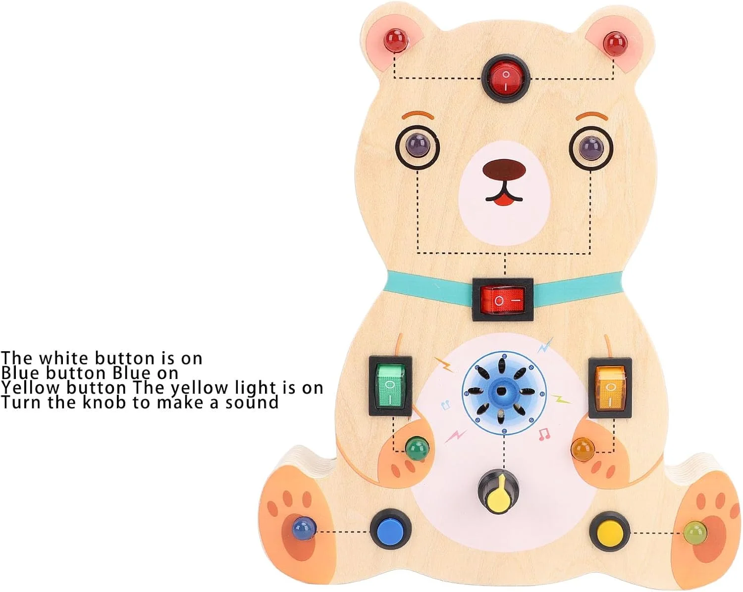 اسباب بازی حسی آموزشی برای تقویت مهارت های حرکتی مناسب کودکان 3 سال به بالا (خرس)