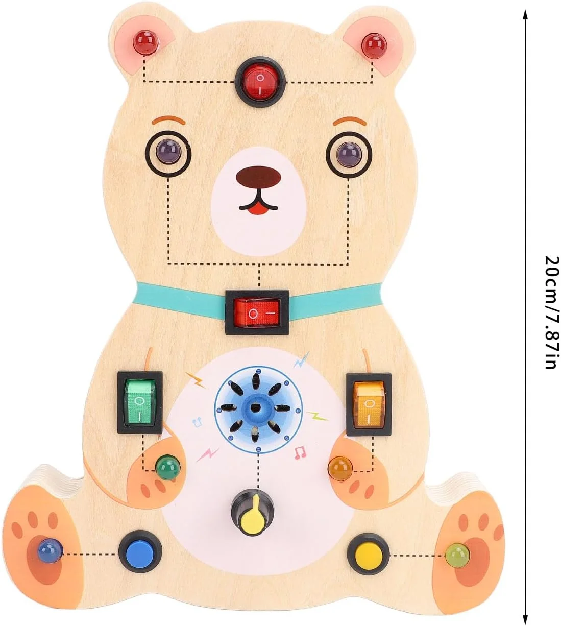 اسباب بازی حسی آموزشی برای تقویت مهارت های حرکتی مناسب کودکان 3 سال به بالا (خرس)