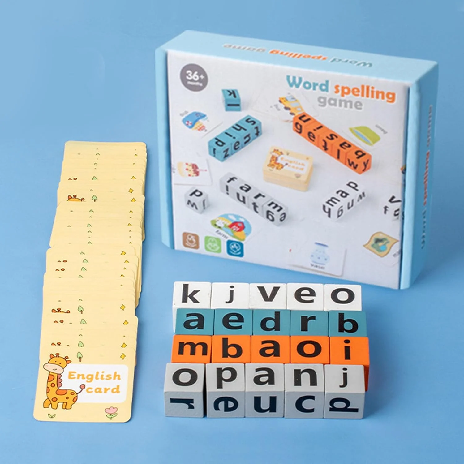 فلش کارت های حروف الفبا، اسباب بازی های آموزشی بلوک های یادگیری پیش دبستانی برای کودکان نوپا فلش کارت های حروف الفبا، اسباب بازی های آموزشی بلوک های یادگیری پیش دبستانی برای کودکان نوپا