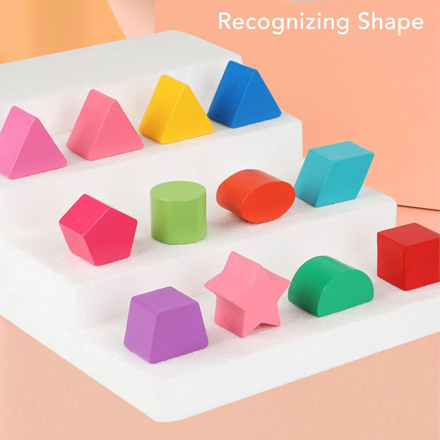 اسباب بازی تطبیق اشکال، اسباب بازی شناختی رنگی چوبی با 13 سوراخ برای کودکان بالای 1 سال اسباب بازی تطبیق اشکال، اسباب بازی شناختی رنگی چوبی با 13 سوراخ برای کودکان بالای 1 سال