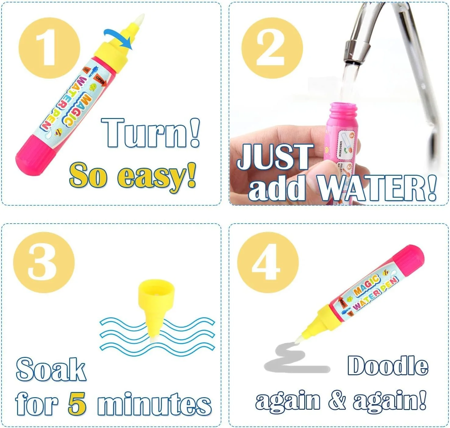 کارت های رنگ آمیزی با آب کول پلی SYOSI، آموزش اعداد، اشکال و رنگ ها، اسباب بازی نقاشی با آب مناسب برای کودکان