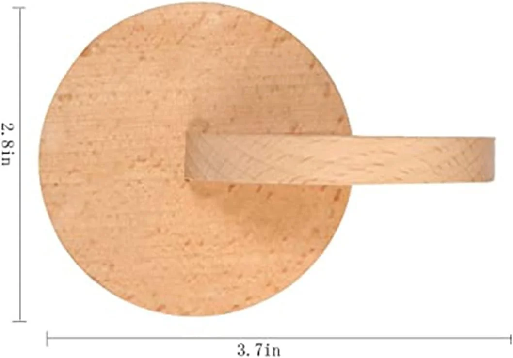دیسک‌های چوبی حسی در هم قفل شونده سازگار با محیط زیست برای کودکان نوپا - اسباب بازی‌های آموزشی ارگانیک غیر سمی برای بازی ایمن و سرگرم کننده