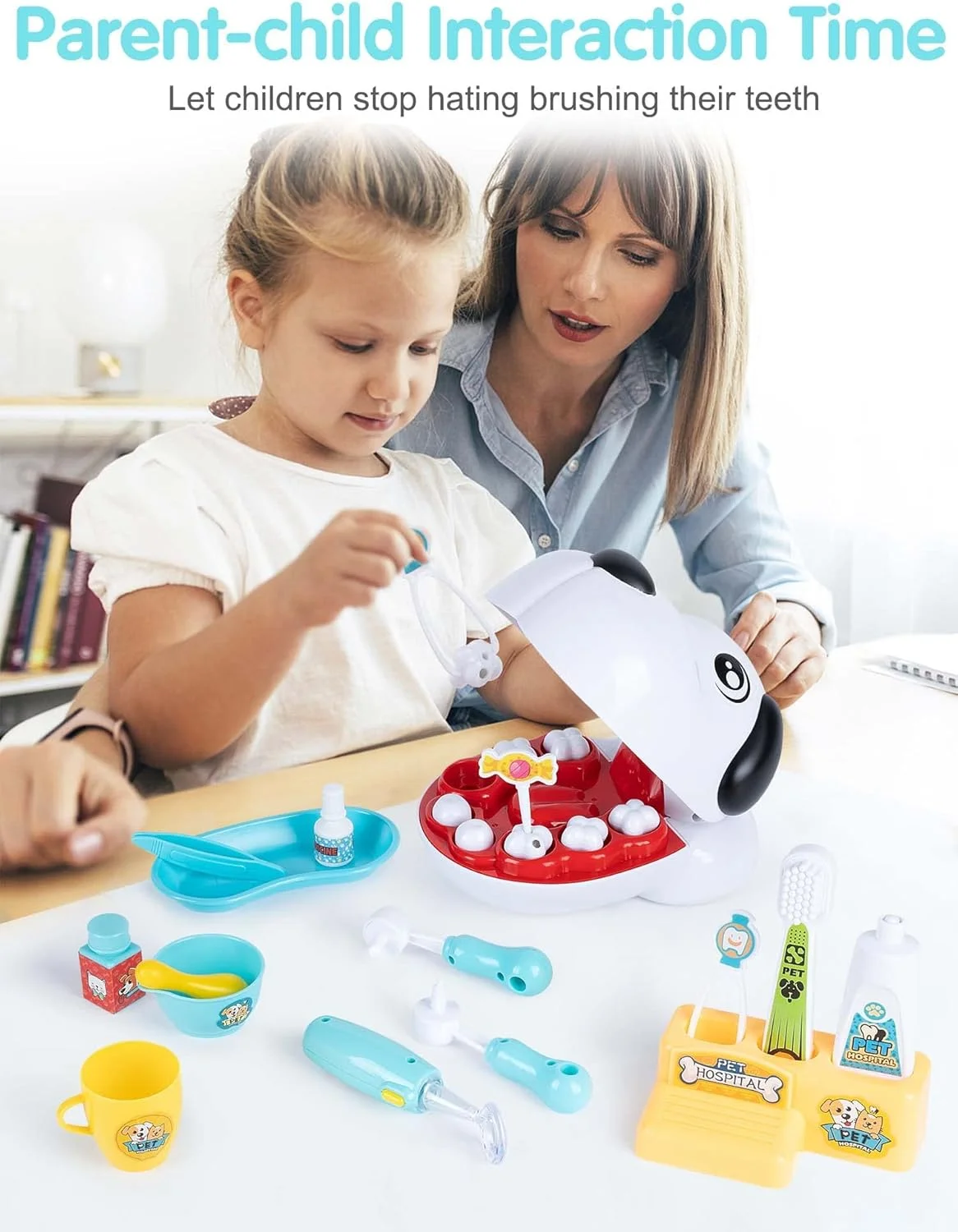 اسباب بازی های کودکان NALACAL، مجموعه 17 عددی پزشکی شبیه سازی شده، اسباب بازی نقش آفرینی، اسباب بازی های سرگرم کننده آموزشی برای کودکان پسر و دختر 3، 4، 5، 6 ساله