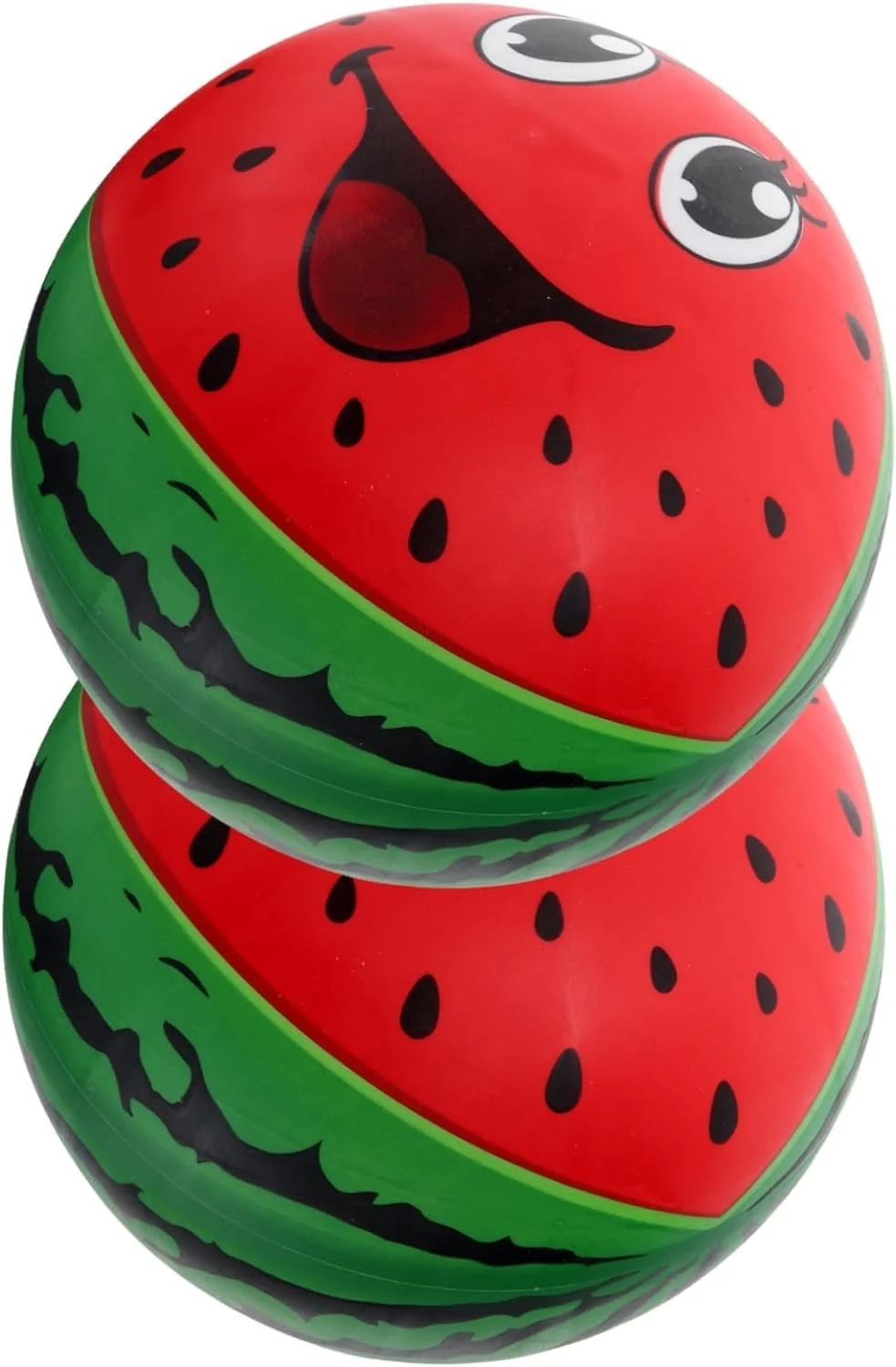 مجموعه توپ بادی ساحلی - 2 عدد اسباب بازی آبی برای استخر و بازی های تابستانی (هندوانه)