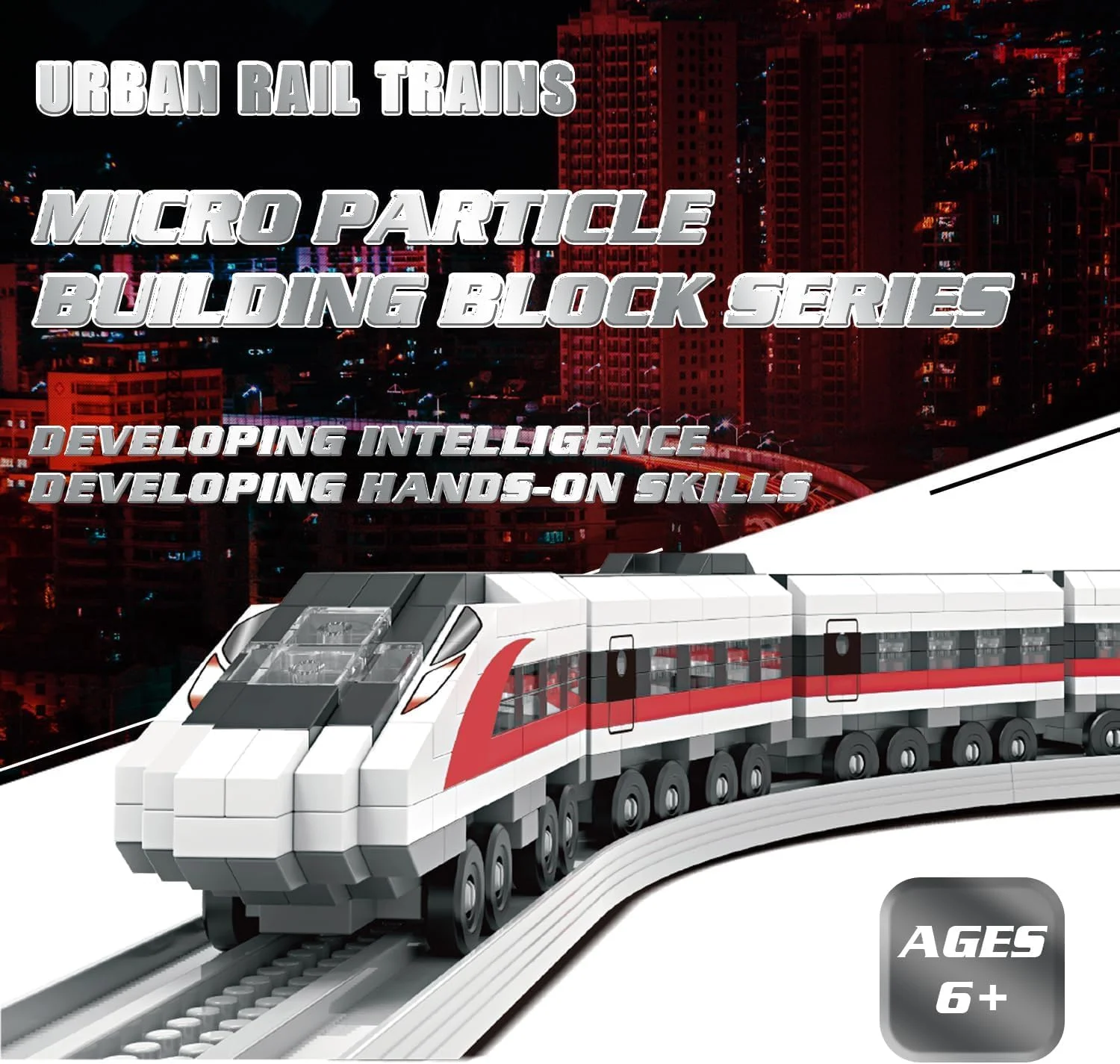 مجموعه ساخت لوکوموتیو بخار راه آهن یکپارچهسازی با سیستمعامل NALACAL، مدل قطار باری شهری با مسیر، هدایای خلاقانه برای کودکان و بزرگسالان، مجموعه مسافربری اکسپرس مجموعه ساخت لوکوموتیو بخار راه آهن یکپارچهسازی با سیستمعامل NALACAL، مدل قطار باری شهری با مسیر، هدایای خلاقانه برای کودکان و بزرگسالان، مجموعه مسافربری اکسپرس