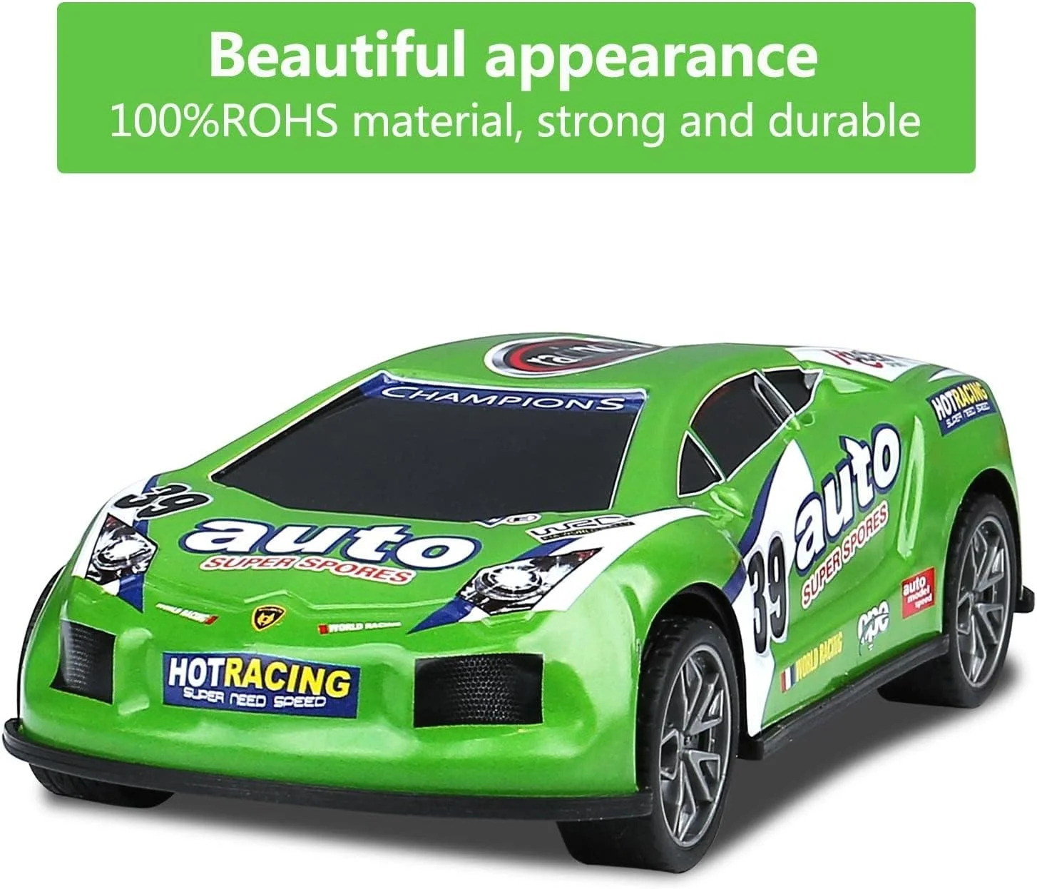 مجموعه اسباب بازی ماشین های اصطکاکی 7 اینچی NALACAL، کامیون های کشیدنی، 3 عدد ماشین مسابقه ای کوکی، مجموعه اسباب بازی عالی برای کودکان نوپا، کودکان 3 تا 7 ساله، ایده آل برای هدایای جشن تولد پسران و دختران