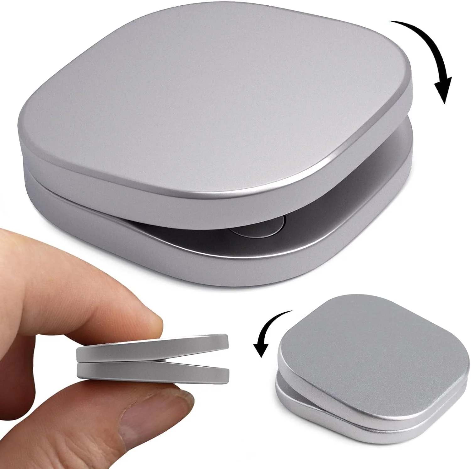 اسلایدر انگشتی فلزی کوچک NALACAL - اسباب بازی مغناطیسی برای کاهش اضطراب و استرس، افزایش تمرکز و خلاقیت برای آقایان و پسران